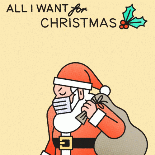 All I Want For Christmas All I Want For Christmas Is A Covid Vaccine GIF - All I Want For Christmas All I Want For Christmas Is A Covid Vaccine Gift GIFs