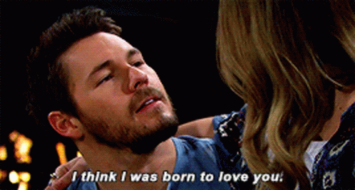 The Bold And The Beautiful Liam Spencer GIF - The Bold And The Beautiful Liam Spencer I Think I Was Born To Love You GIFs