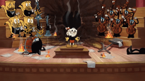 The Cuphead Show Cuphead GIF - The Cuphead Show Cuphead Bowing GIFs
