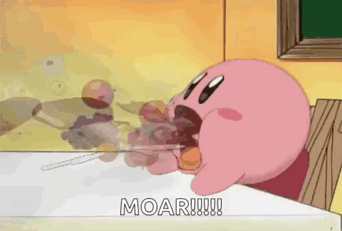 Eat Kirby GIF - Eat Kirby Anime GIFs