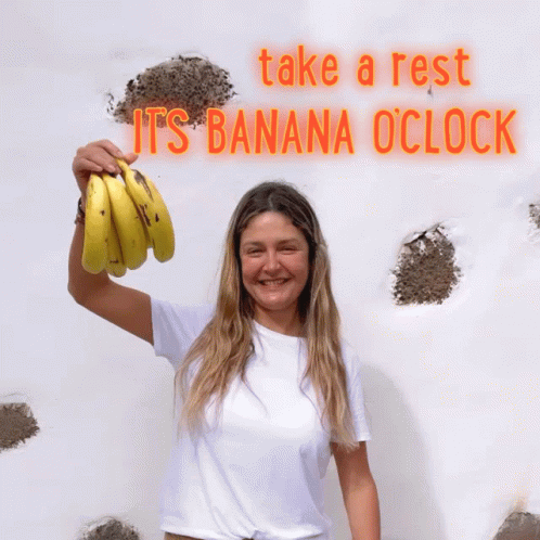 Bananaoclock Silvanabanana GIF - Bananaoclock Silvanabanana GIFs