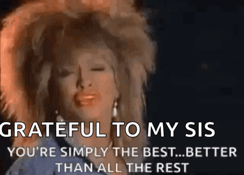 Simply The Best Tina Turner GIF - Simply The Best Tina Turner Better Than All The Rest GIFs