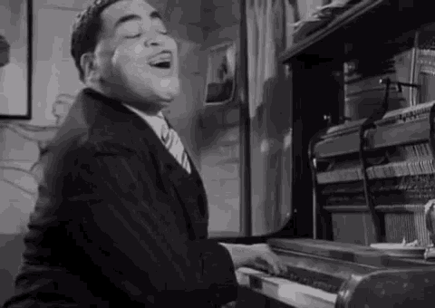 Fats Waller For You Glad GIF - Fats Waller For You Glad Playing Piano GIFs