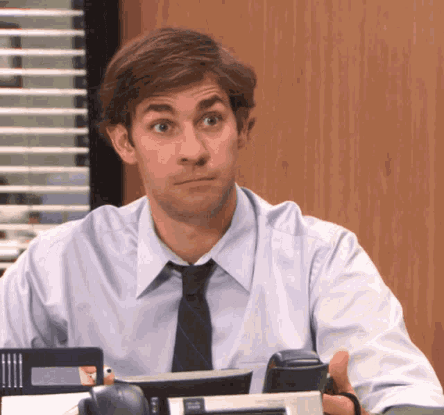 Jim The Office GIF - Jim The Office Surprised GIFs