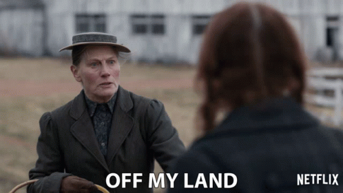Off My Land Get Out GIF - Off My Land Get Out Leave GIFs
