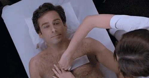 Chest Waxing GIF - 40year Old Virgin Steve Carrell Fuck You GIFs