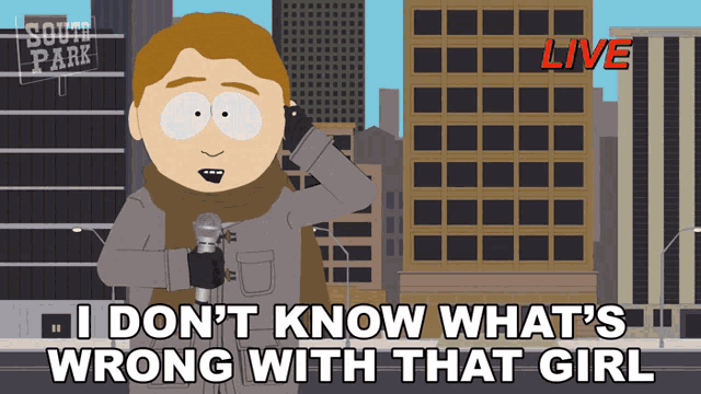 I Dont Know Whats Wrong With That Girl Robert Pooner GIF