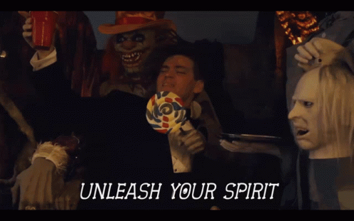 Nick Lutsko Unleash Your Spirit GIF - Nick Lutsko Unleash Your Spirit Spirit Halloween GIFs