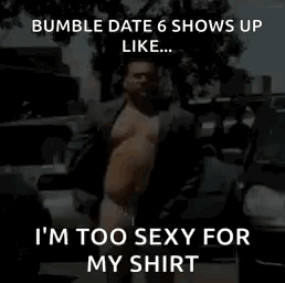 Big Belly Too Sexy For This Shirt GIF - Big Belly Too Sexy For This Shirt Undress GIFs