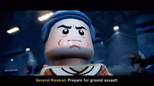 Lego Star Wars General Rieekan GIF - Lego Star Wars General Rieekan Prepare For Ground Assault GIFs