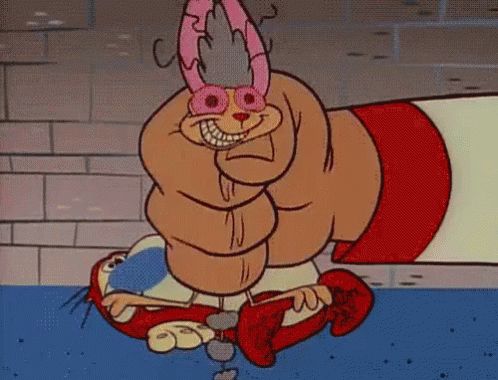 Squeeze GIF - Squeeze Renandstimpy Nick GIFs