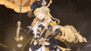 a blurry picture of a woman with long blonde hair