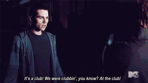 a man says it 's a club and we were clubbin