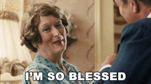 Im So Blessed Meryl Streep GIF - Im So Blessed Meryl Streep Florence Foster Jenkins GIFs