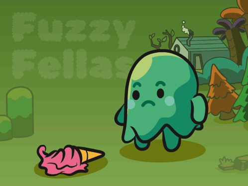 Fuzzy Fellas Ghost GIF - Fuzzy Fellas Ghost Ice Cream GIFs