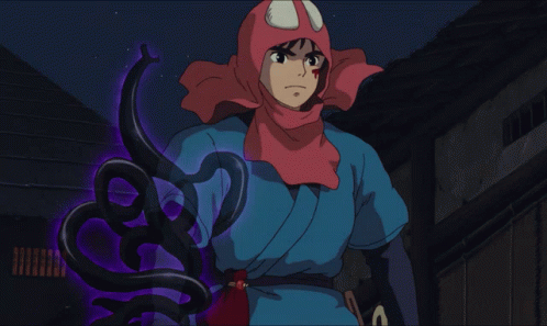 Princess Mononoke Ashitaka GIF - Princess Mononoke Ashitaka Snakes GIFs