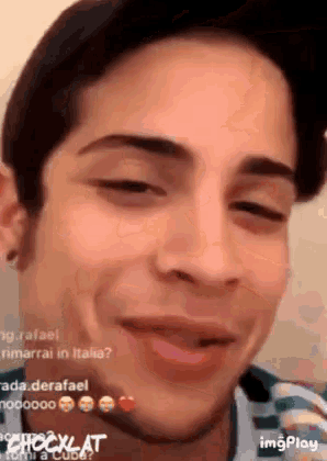 a close up of a man 's face with the word chocx at the bottom left