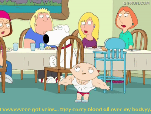 Family Guy John Mayer GIF - Family Guy John Mayer I'Ve Got Veins They Carry Blood All Over My Body GIFs