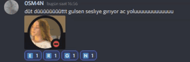 a picture of a woman in a circle with the letters e1 r1 g1 n1 surrounding it