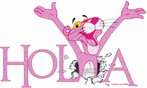 Hola Pink Panther GIF - Hola Pink Panther GIFs