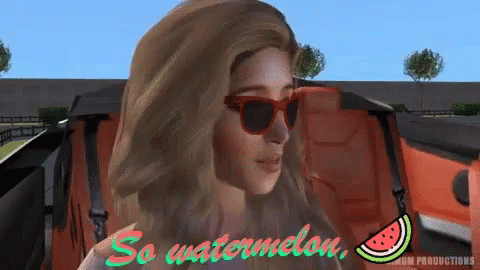 Watermelon So Watermelon GIF - Watermelon So Watermelon Khloe Kardashian GIFs