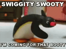 Booty Penguin GIF - Booty Penguin Swiggity GIFs