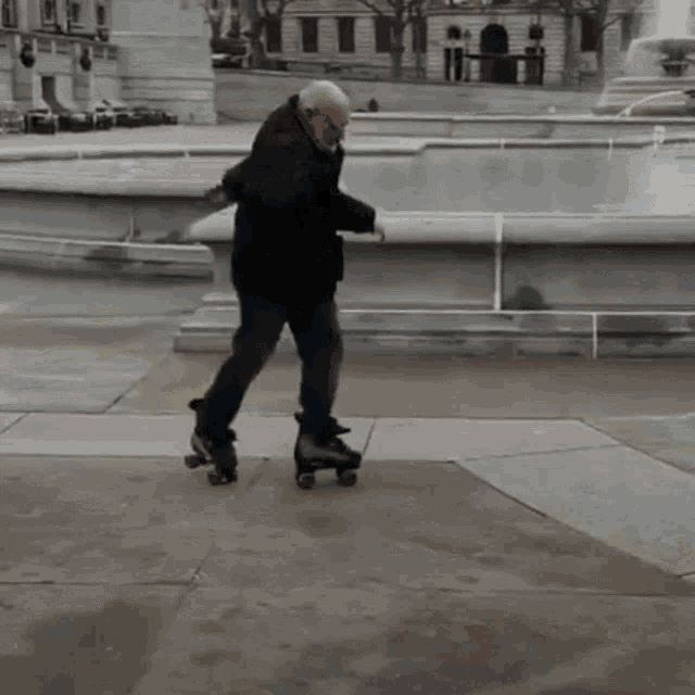 Old Man GIF - Old Man Skating GIFs