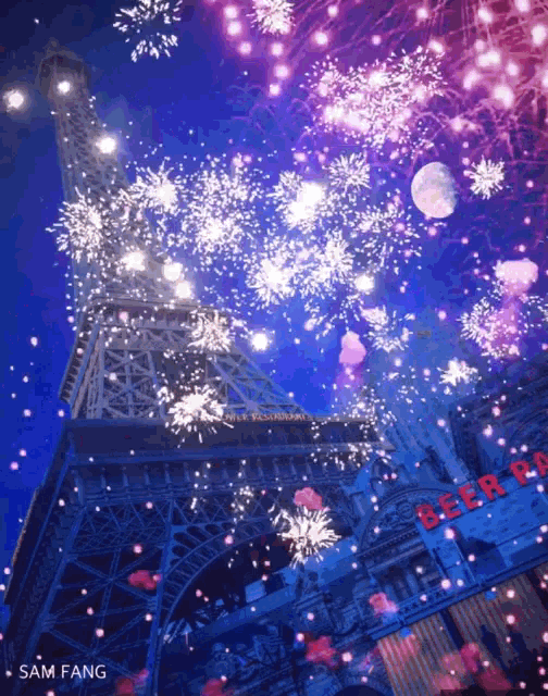 Happy New Year Cross The Year GIF - Happy New Year Cross The Year Fireworks GIFs