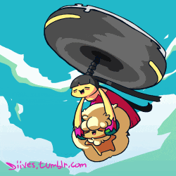 a cartoon drawing of a girl and a sheep with the website silver.tumblr.com written below it