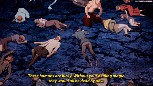 a group of people laying on the ground with the words these humans are lucky