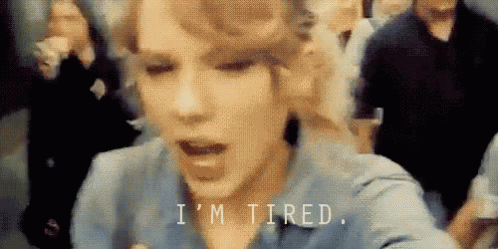 Taylor Tired GIF - Taylor Tired Taylor Swift GIFs