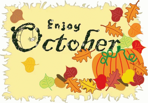 Happy October GIF - Happy October GIFs