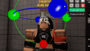 a screenshot of a video game with a sign that says the earth