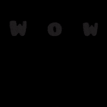 a nuclear explosion with the words wow written on it
