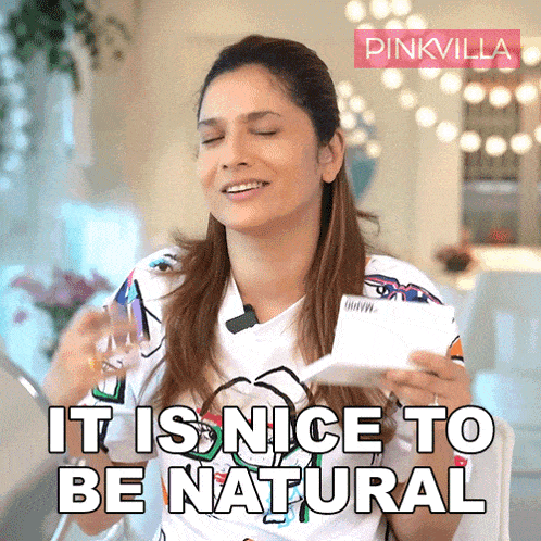 It Is Nice To Be Natural Ankita Lokhande GIF