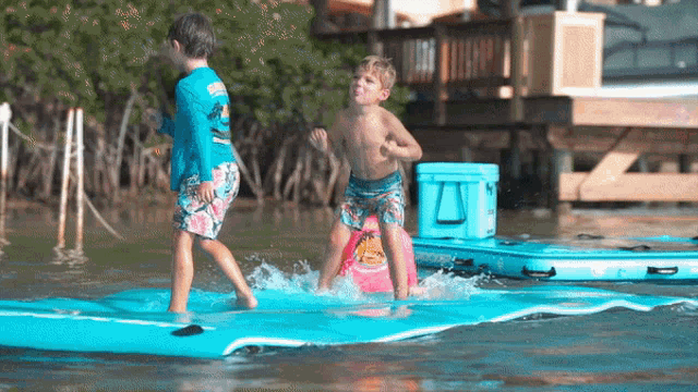 Floating Mat For Boat Water Floating Mat GIF - Floating Mat For Boat Water Floating Mat Best Water Mat For Lake GIFs