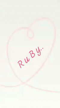 Name Ruby GIF - Name Ruby Heart GIFs