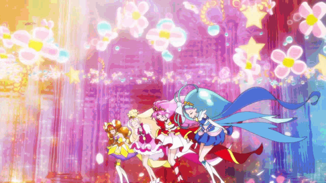 Go Princess Precure Bowing GIF - Go Princess Precure Bowing Anime GIFs