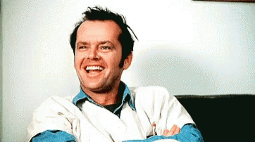 Jack Nicholson Laughing GIF