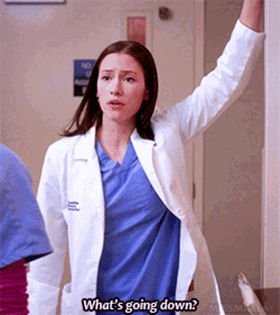Greys Anatomy Lexie Grey GIF - Greys Anatomy Lexie Grey Whats Going Down GIFs