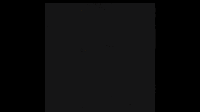 a black background with a yellow circle that says oh