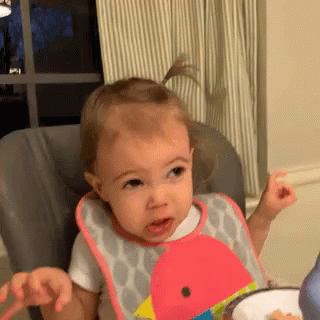 Excited Girl Baby GIF - Excited Girl Baby Cute GIFs