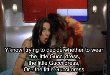 Spice Girls Gucci Dress GIF - Spice Girls Gucci Dress What To Wear GIFs