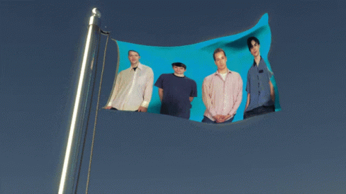 Weezer Flag GIF - Weezer Flag Weezer Flag GIFs