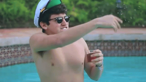 Pool Timeee GIF - Swimming Pool Party GIFs