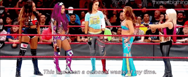 Alexa Bliss Waste Of Time GIF