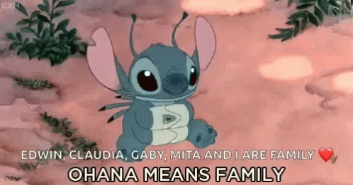 Ohana Means Family Lilo And Stitch GIF - Ohana Means Family Lilo And Stitch Stitch GIFs