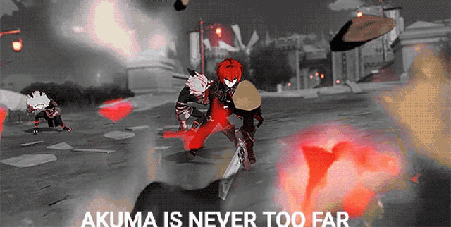 Akuma Is Never Too Far GIF - Akuma Is Never Too Far GIFs