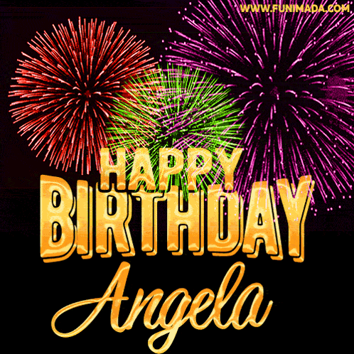 Happy Bithday Angela GIF