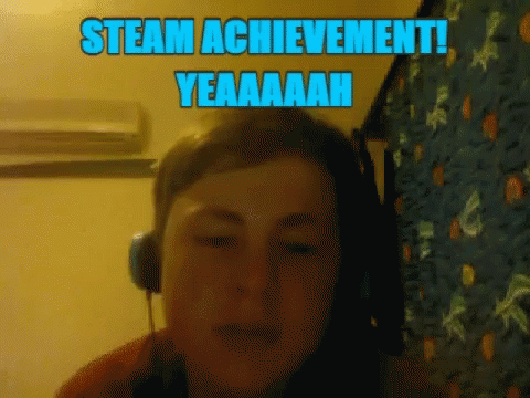 Steam Achievement GIF - Steam Achievement Yeeeah GIFs